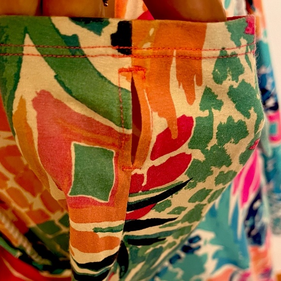 Cover Up Dress Lilly Pulitzer Rylie UPF 50 Hooded
Pockets Size XL Goobay Smash - Picture 9 of 13